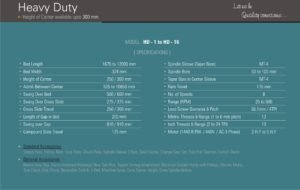 heavy duty lathe machine